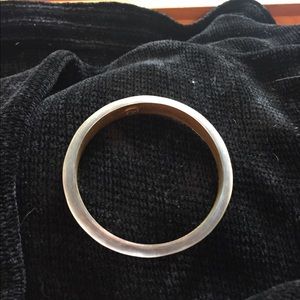 Alexis Bittar gold lucite bangle